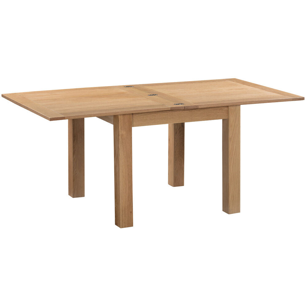 Newport Oak Flip Top Extending Dining Table